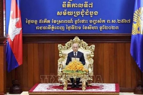 Quốc hội Campuchia khóa VII khai mạc kỳ họp thứ nhất