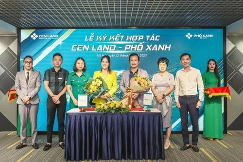Cen Land hợp tác Phố Xanh mở rộng thị phần BĐS thổ cư