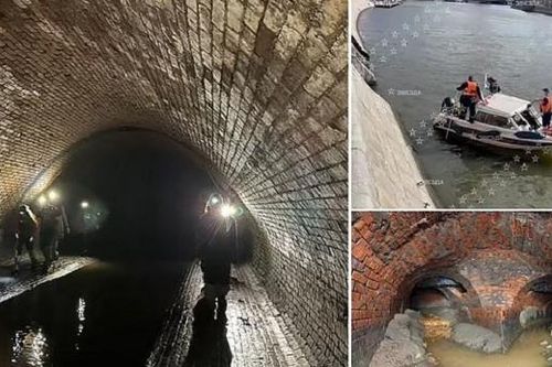 Mưa lớn khiến nhiều người tử vong và mất tích khi tham quan cống ngầm ở Moscow