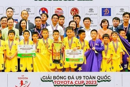 Hà Nội vô địch giải bóng đá U9 toàn quốc 2023