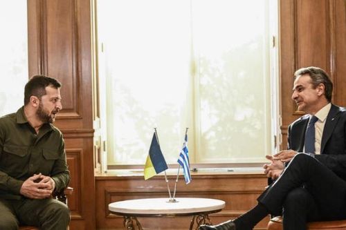 Tổng thống Ukraine thăm Hy Lạp và gặp các nhà lãnh đạo EU, Balkan