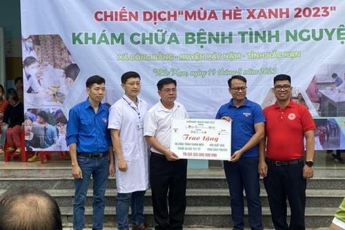 Chiến dịch Mùa hè xanh 2023: Khám chữa bệnh tình nguyện vì cộng đồng