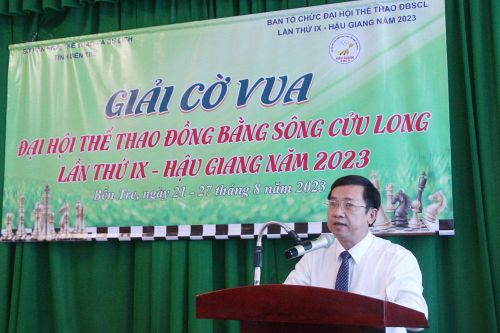 Bến Tre đăng cai môn cờ vua Đại hội Thể thao ĐBSCL