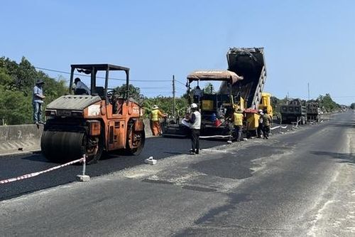 Quốc lộ 1A qua Phú Yên sẽ sửa chữa xong trước mùa mưa bão