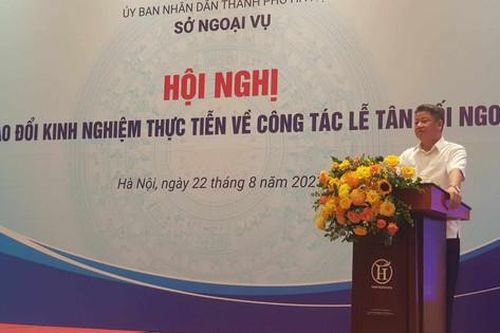 Trao đổi kinh nghiệm thực tiễn về công tác lễ tân đối ngoại