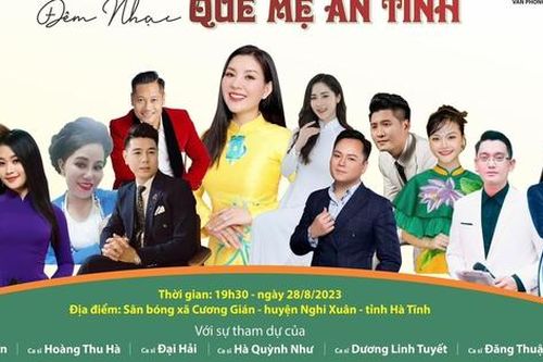 Đêm nhạc 'Quê mẹ ân tình'