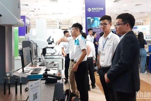 Khai mạc Hội chợ Công nghiệp hỗ trợ thành phố Hà Nội năm 2023