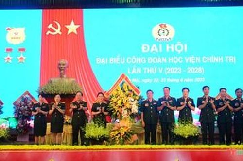 Công đoàn Học viện Chính trị xác định hai khâu đột phá trong giai đoạn 2023-2028