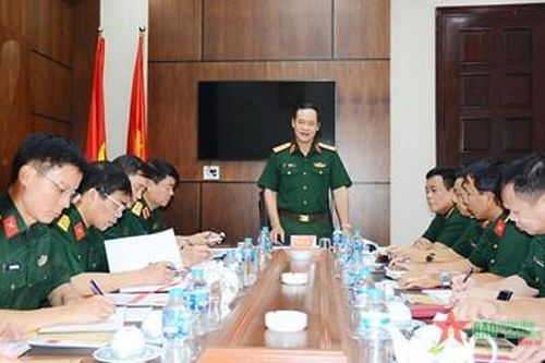 Thượng tướng Vũ Hải Sản làm việc với Tổng công ty Thái Sơn