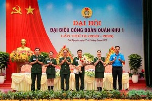 Quân khu 1: Xây dựng đội ngũ cán bộ, đoàn viên công đoàn theo chuẩn mực Bộ đội Cụ Hồ thời kỳ mới