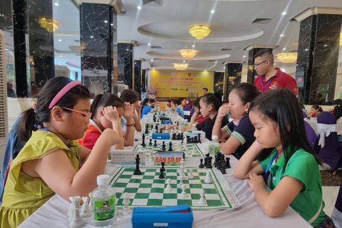 446 kỳ thủ dự Giải Vô địch Cờ vua trẻ xuất sắc quốc gia năm 2023