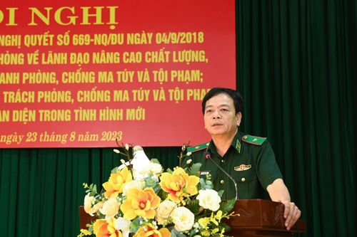 Nâng cao chất lượng, hiệu quả công tác đấu tranh phòng, chống ma túy và tội phạm