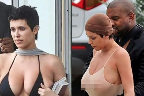Vợ Kanye West có nguy cơ bị phạt vì mặc áo ngực ra đường