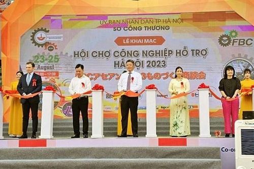 Hội chợ Công nghiệp hỗ trợ thành phố Hà Nội năm 2023: Góp phần khơi thông dòng chảy hàng hóa trong nước