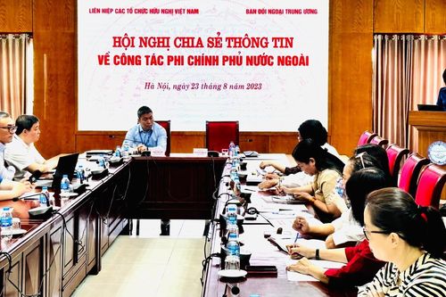 Nâng cao hiệu quả công tác vận động, tiếp nhận viện trợ phi chính phủ nước ngoài