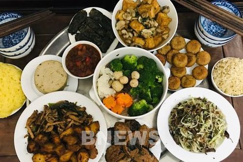 Gợi ý mâm cỗ chay dễ làm cúng rằm tháng 7