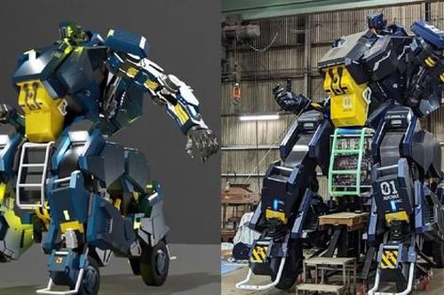 Robot Nhật Bản khổng lồ trị giá 2,75 triệu USD có thể biến hình và sở hữu buồng lái bên trong cơ thể