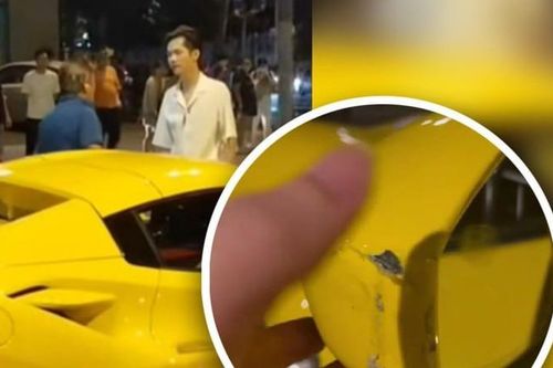 Ô tô Ferrari 14 tỷ bị tông trúng, tài xế có màn xử lý bất ngờ khiến ai cũng vỗ tay nể phục