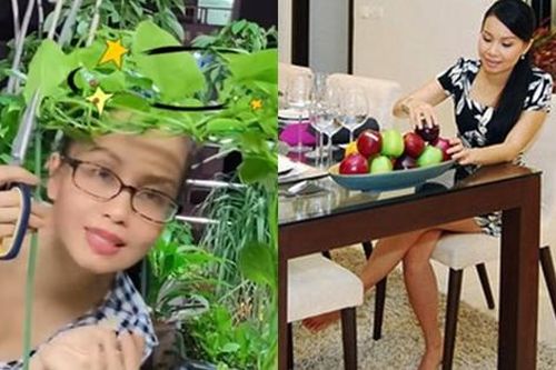 Cuộc sống Cẩm Ly tuổi 53: Viên mãn trong biệt thự rộng lớn, 10 giờ đêm còn lên sân thượng hái rau