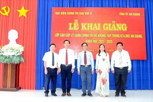 Khai giảng lớp Cao cấp lý luận chính trị K74.B03 An Giang