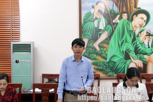 Kiểm tra xây dựng nông thôn mới tại huyện Tràng Định