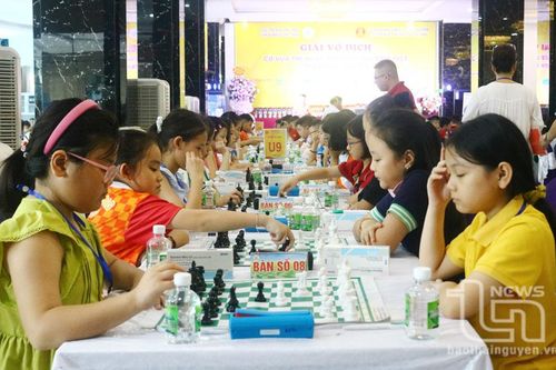 446 kỳ thủ tham dự Giải Vô địch Cờ vua trẻ xuất sắc quốc gia
