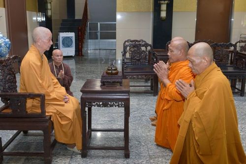 Đức Pháp chủ GHPGVN huấn thị hướng ổn định cho Phật giáo tỉnh Cà Mau