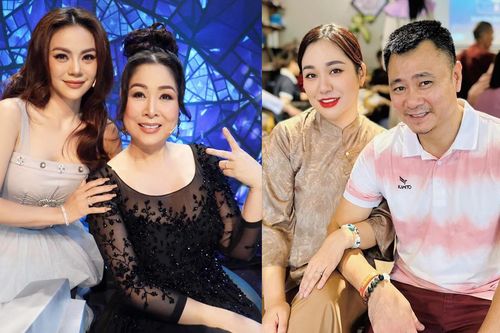 Sao Việt 23/8: Hồng Vân 'lột xác' sau khi giảm 16kg, Tự Long tình tứ bên vợ