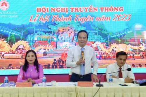 Lễ hội Thành Tuyên năm 2023 được tổ chức trên quy mô cấp Quốc gia