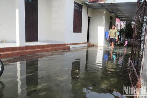 Quảng Bình: Đầu kênh nước tràn gây ngập úng, cuối kênh cây trồng thiếu nước tưới