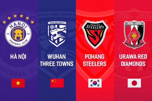 AFC Champions League 2023/2024: Hà Nội chung bảng với các đối thủ mạnh