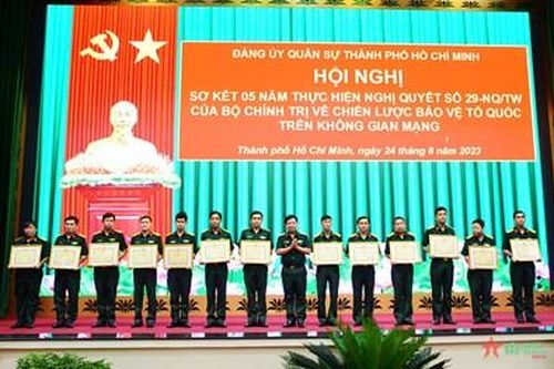 Bộ tư lệnh TP Hồ Chí Minh triển khai nhiều giải pháp bảo vệ Tổ quốc trên không gian mạng