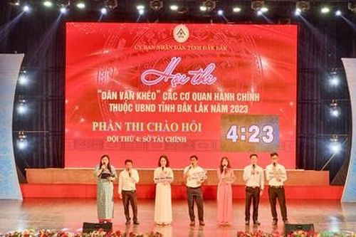 Đắk Lắk: Hội thi Dân vận khéo các cơ quan hành chính thuộc UBND tỉnh