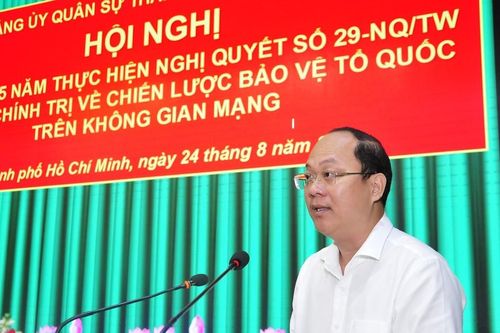 Bảo vệ chủ quyền quốc gia trên không gian mạng là nhiệm vụ cấp bách, thường xuyên