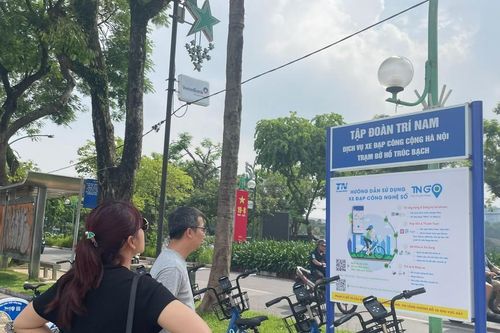 Chính thức đưa 1.000 xe đạp công cộng phục vụ người dân Hà Nội