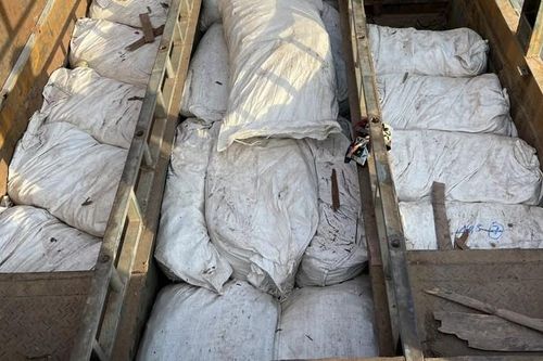 Chế hầm bí mật, vận chuyển trái phép hơn 4,5 tấn gỗ trắc và vảy tê tê