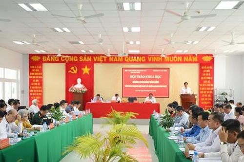 Hội thảo khoa học 'Đồng chí Châu Văn Liêm với cách mạng Việt Nam và quê hương Cần Thơ'