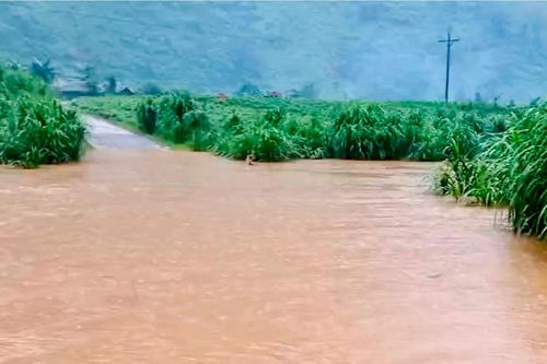 Hà Giang: Mưa lớn diện rộng, nhiều tuyến đường giao thông bị chia cắt