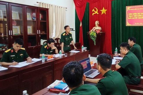 VKSQS Khu vực 73 chú trọng công tác kiểm sát trực tiếp các Cơ quan Điều tra Hình sự trên địa bàn