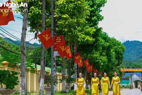 Rực rỡ sắc cờ chào mừng Tết độc lập