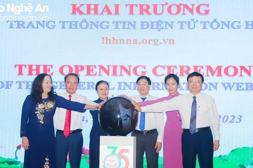 Liên hiệp các tổ chức hữu nghị tỉnh Nghệ An kỷ niệm 35 năm thành lập