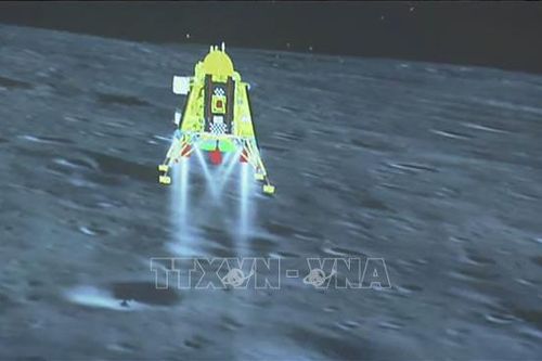 Điện mừng Ấn Độ phóng thành công Tàu vũ trụ Chandrayaan-3 đổ bộ lên Mặt trăng