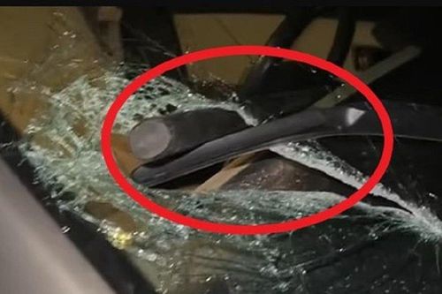 Đang lái ô tô, nữ tài xế suýt ngất xỉu khi vật lạ xuất hiện trong xe