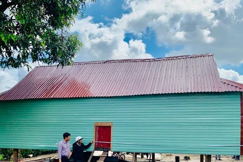 Giám sát hỗ trợ xây nhà ở cho người nghèo tại xã Yang Nam