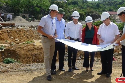 Mai Sơn đẩy nhanh tiến độ thi công các công trình