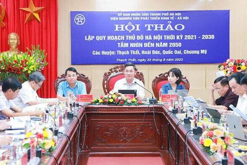 Hà Nội: Phát triển 'Thành phố phía Tây' trên cơ sở 4 huyện