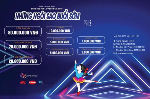 Hướng dẫn thi online Những ngôi sao buổi sớm và Trạng nguyên tuổi 13 năm 2023