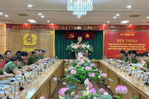 Hội thảo khoa học về tiếp nhận, xử lý phản ánh, kiến nghị các quy định hành chính