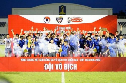 PVF lần thứ 5 vô địch U15 quốc gia
