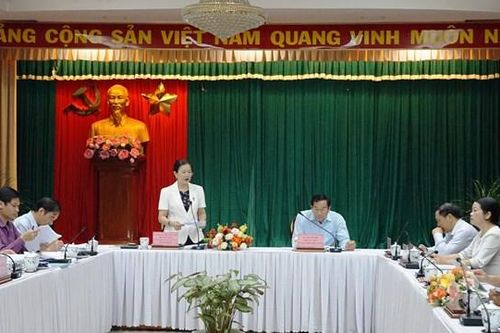 Phó Chủ tịch Trương Thị Ngọc Ánh làm việc với lãnh đạo tỉnh Đồng Nai
